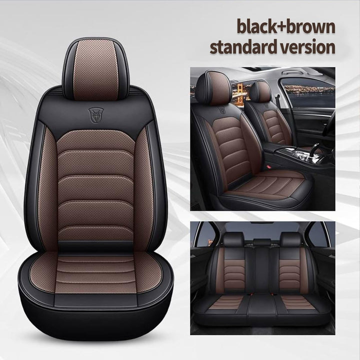 Sitzbezüge Auto 5 Stück für 𝖬𝖾𝗋𝖼𝖾𝖽𝖾𝗌-Benz E 300 Sitzbezug Auto Set Leder Vordersitze Schonbezug Auto