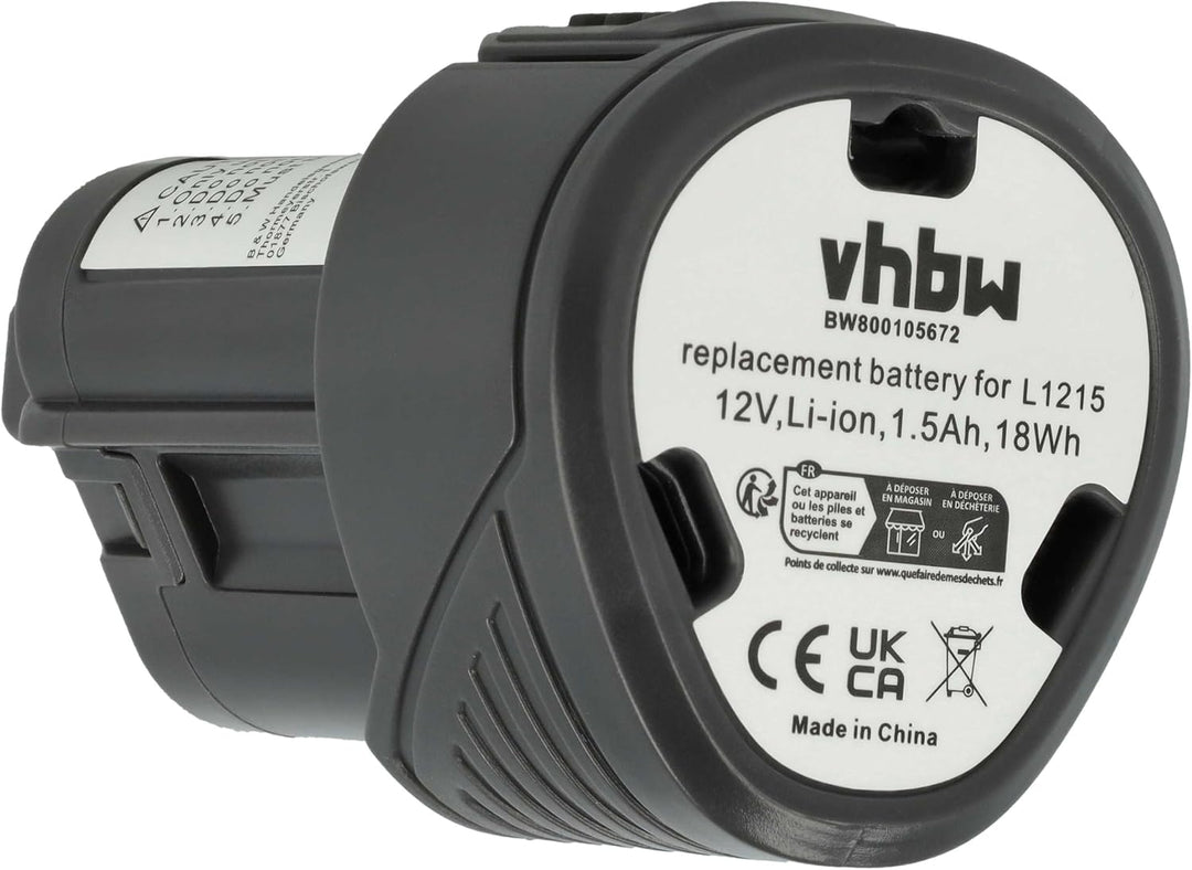 vhbw 2X Akku kompatibel mit AEG BLL12C