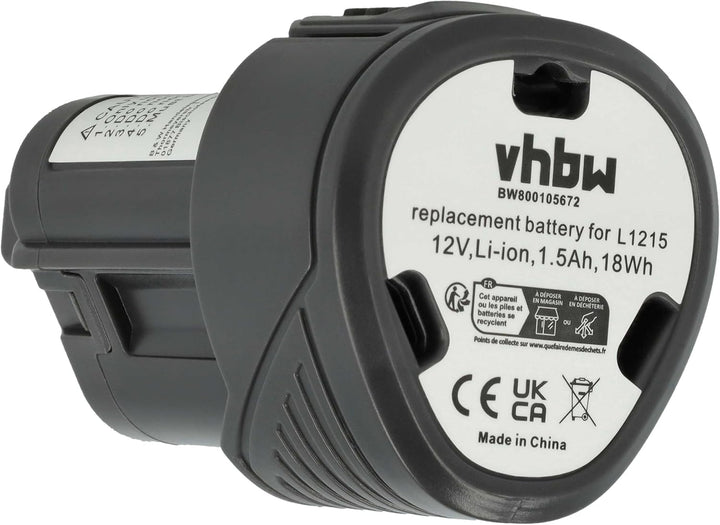 vhbw 2X Akku kompatibel mit AEG BLL12C
