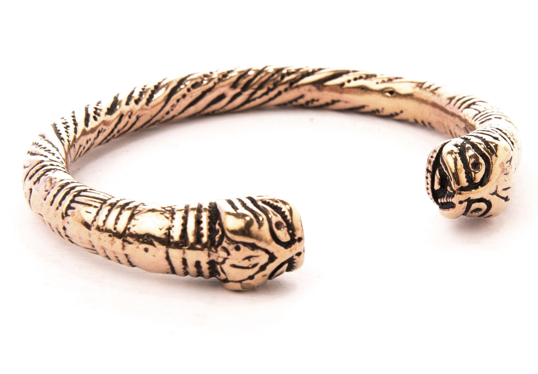 Windalf Wikinger Armreif MELDUNA Ø 5.3 cm Nordischer Schmuck Vikings Armschmuck Boho Vintage Hochwer
