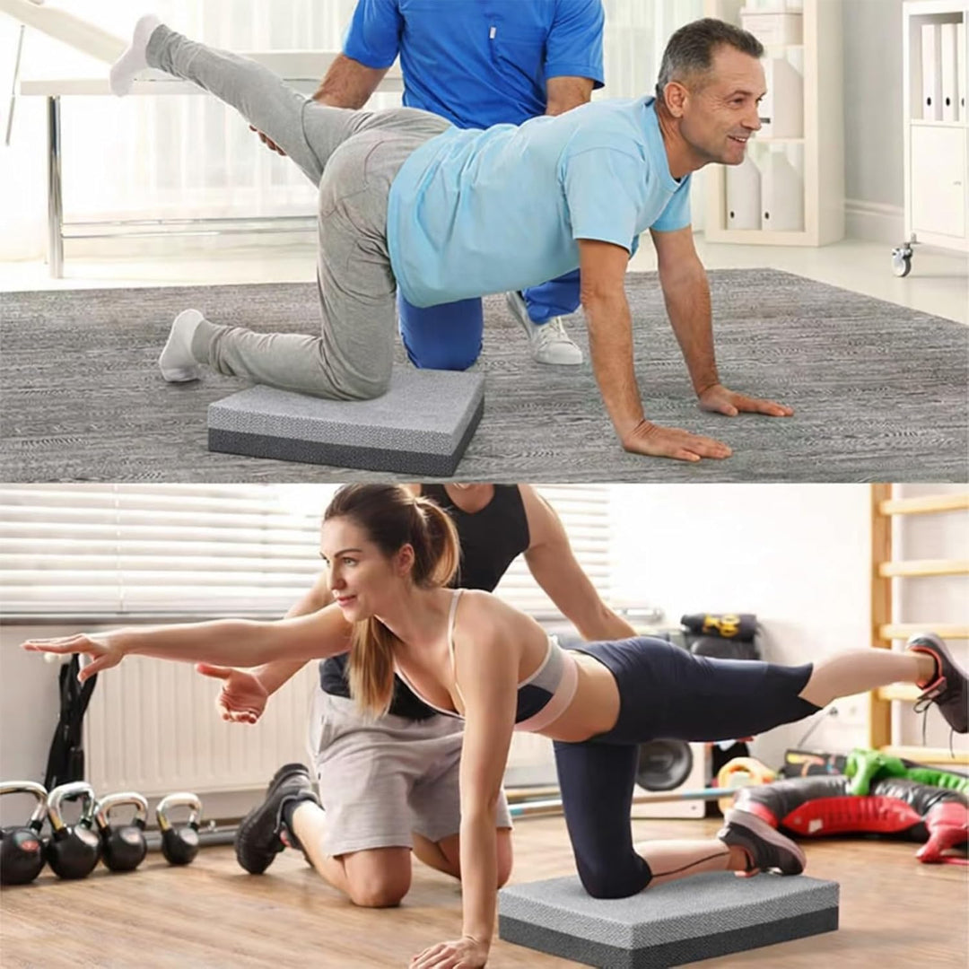 Balance Pad 40 x 33 x 6 cm – Rutschfestes Balancekissen für Gleichgewichts- &amp; Stabilitätstraining, F