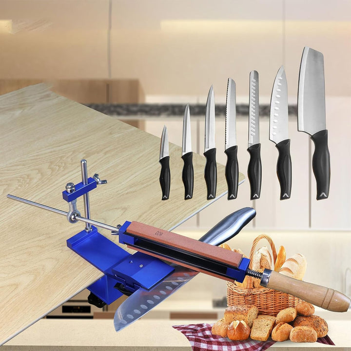 Professionelles Messerschärfgerät with Quick Release Multipurpose Fixed-Angle Knife Sharpening Syste