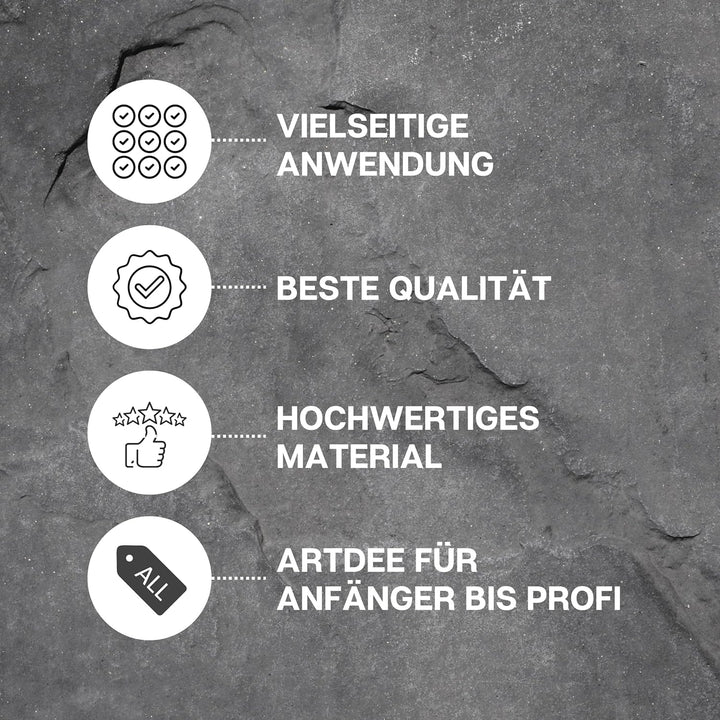 Speckstein Amulettsteine mit Loch und Lederband (12 Stück) – handgefertigte Schmuckanhänger aus Spec