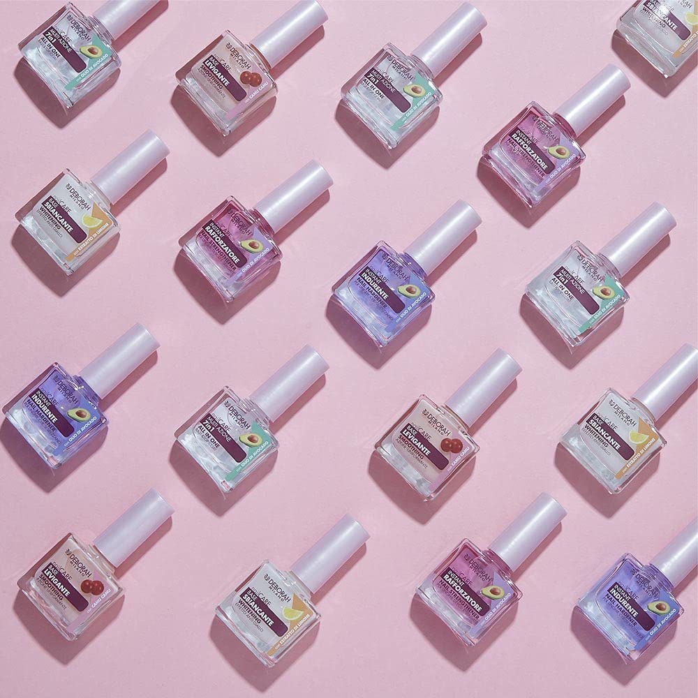 Deborah Milano - Härter Nagellack für knackende Nägel, mit Kalzium, Keratin und Avocadoöl, verleiht