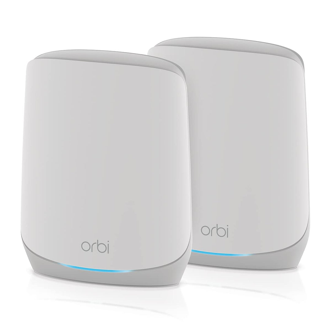 NETGEAR Orbi RBK762S WiFi 6 Mesh WLAN System (5.400 MBit/s Geschwindigkeit, TriBand WiFi 6 Router +