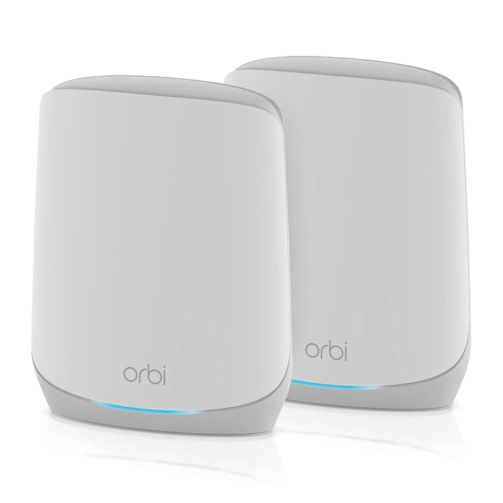 NETGEAR Orbi RBK762S WiFi 6 Mesh WLAN System (5.400 MBit/s Geschwindigkeit, TriBand WiFi 6 Router +