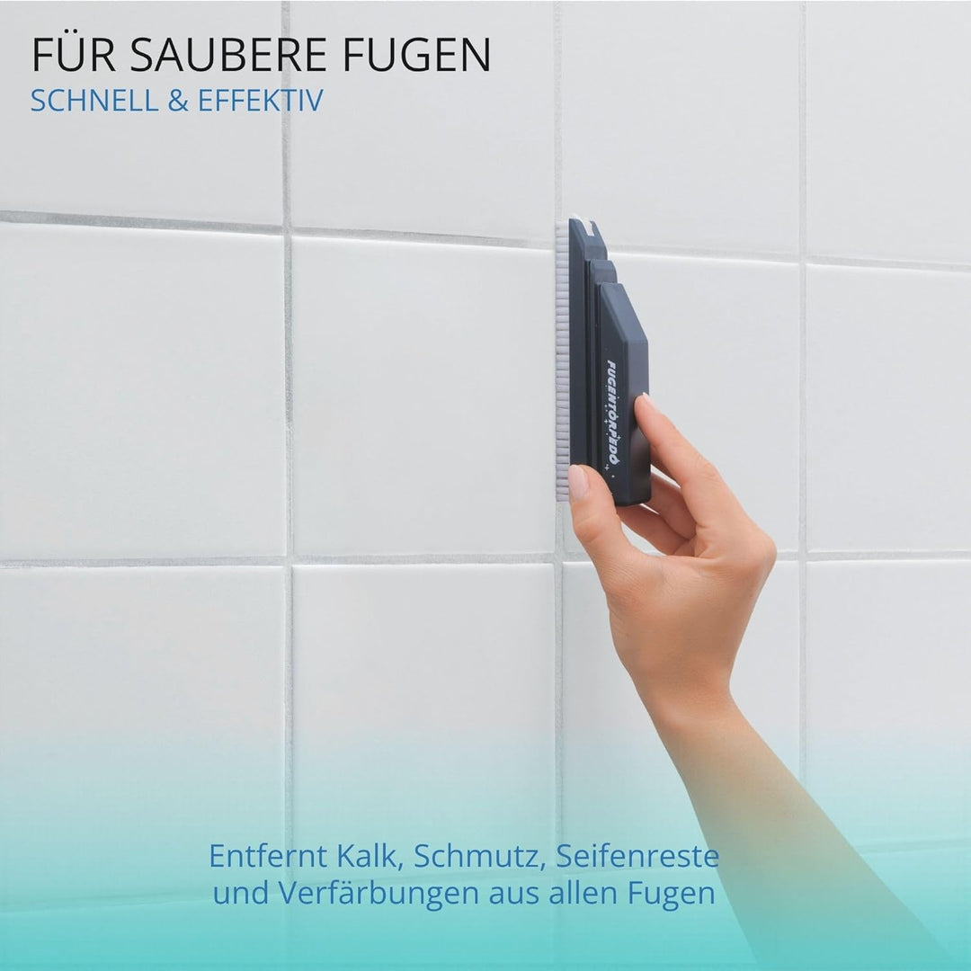 Fugentorpedo Ersatz-Set 2 mm – 2 Diamant-Schleifstege + 1 Fugenbürste – Nachfüllset für schmale zeme