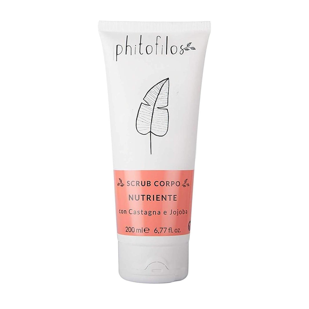 ✅ PHITOFILOS ECOBIO SCRUB Körperpflegend mit Kastanien und Jojoba 200 ml COSM071 ✅