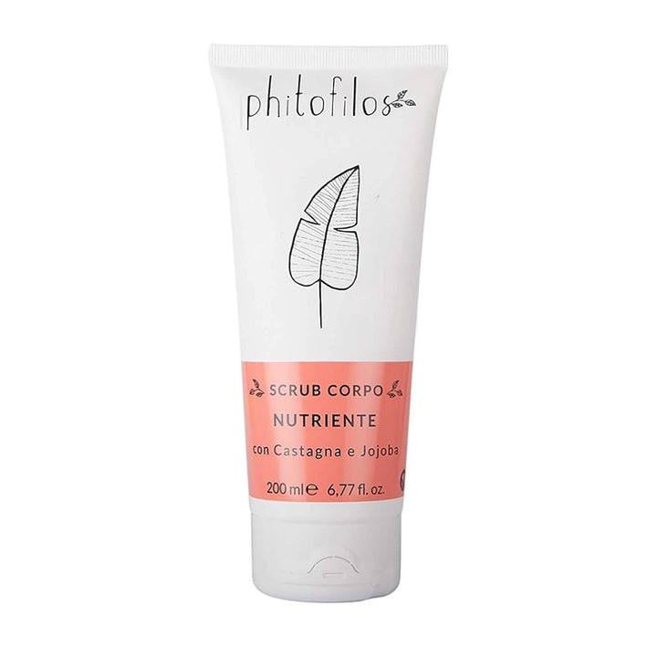 ✅ PHITOFILOS ECOBIO SCRUB Körperpflegend mit Kastanien und Jojoba 200 ml COSM071 ✅