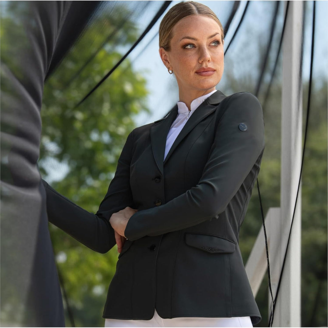 Pikeur Reitmoden Isalie Sakko schwarz 38 Dark Green, 38 Dark Green