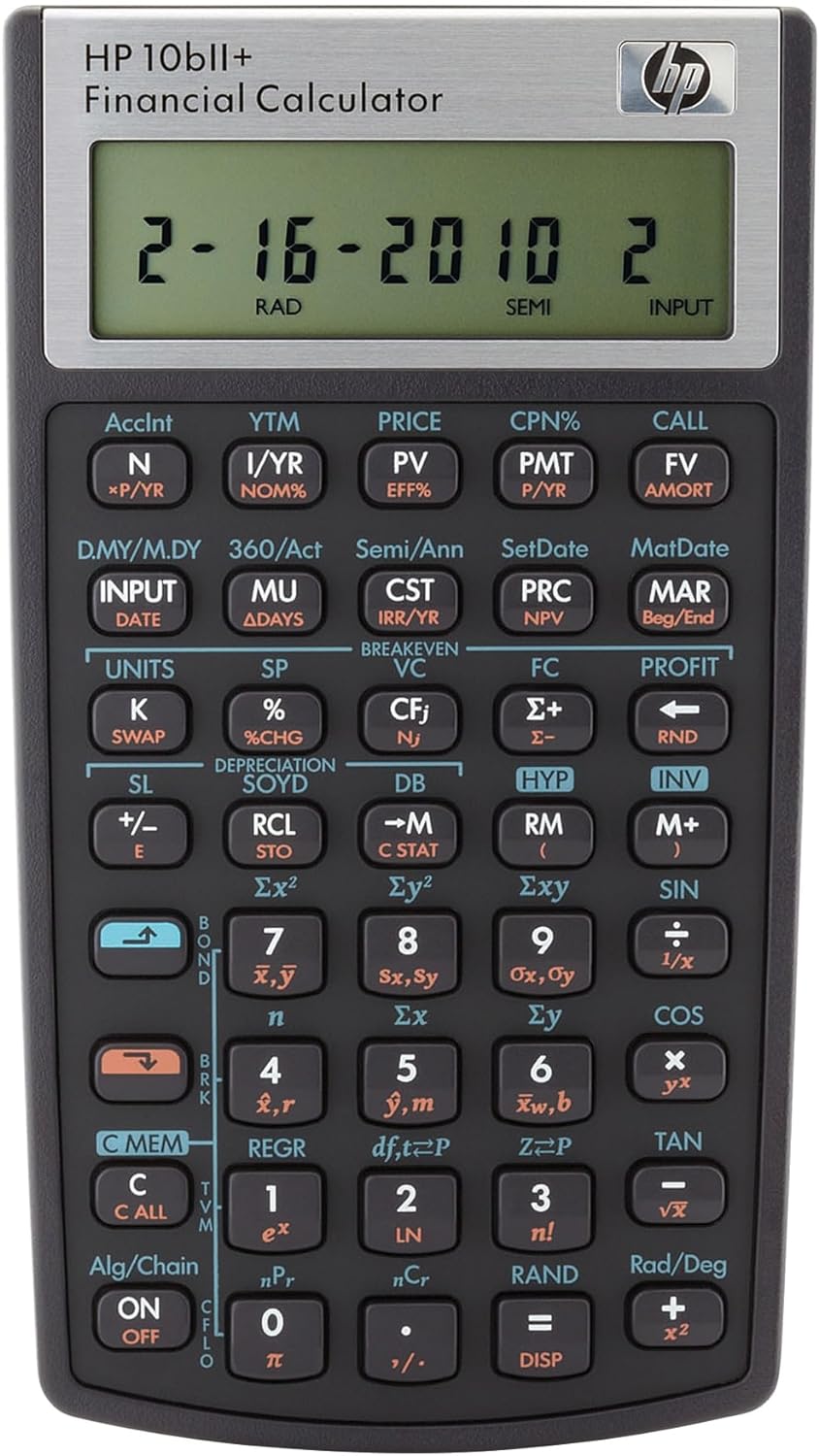 HP B17 Finanzrechner