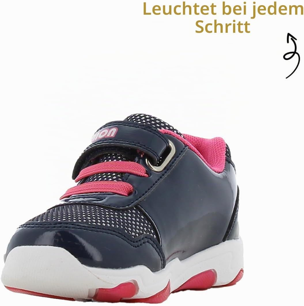 Pokemon Schuhe Mädchen von 2 bis 6 Jahre, LED Leuchtschuhe für Kinder mit Pikachu Motiv, Turnschuhe