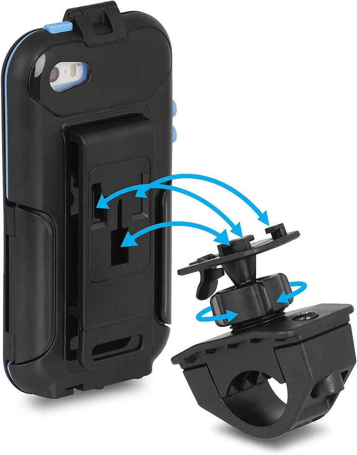 Wicked Chili Tour Case kompatibel mit iPhone SE (2016), 5S, 5 - Fahrrad Handy Halterung mit Lightnin