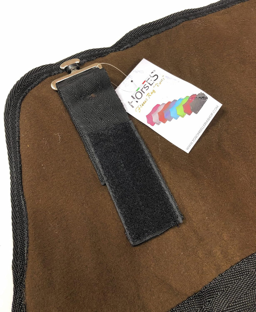 Horses, Fleece Pferdedecke, Basismodell, weich und bequem, ideal für Transport und Feierabend, Gröss