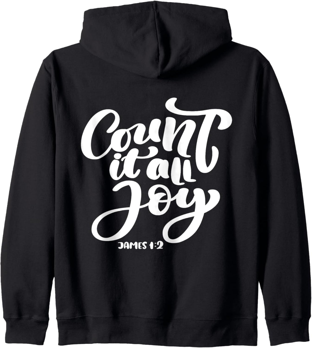 Bible Verse: Count It All Joy - James 1:2 Kapuzenjacke