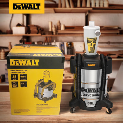 DEWALT Zyklon Staubsauger Filter Staubsammler Filter Dust Commander Trenner mit 38L Staubbehälter au