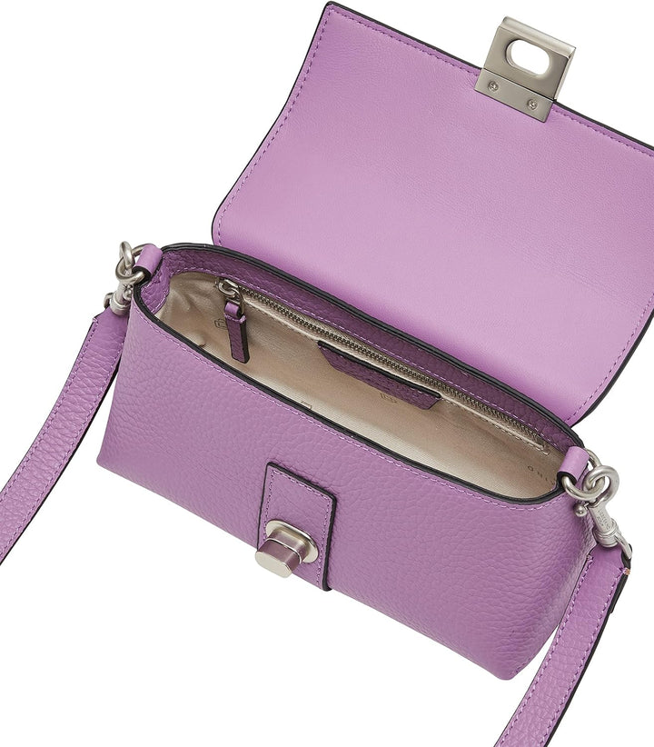 Liebeskind Damen Sade Pebble Crossbody S Lavender, Lavender