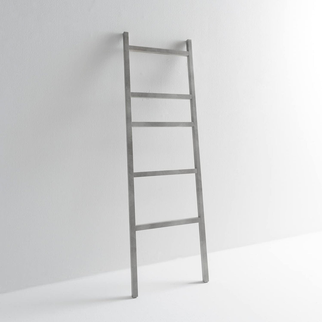 ARHome Dekorative Leiter Urban, 160 x 50 cm, Heller Beton, Handtuchhalter, Made in Italy Heller Zeme