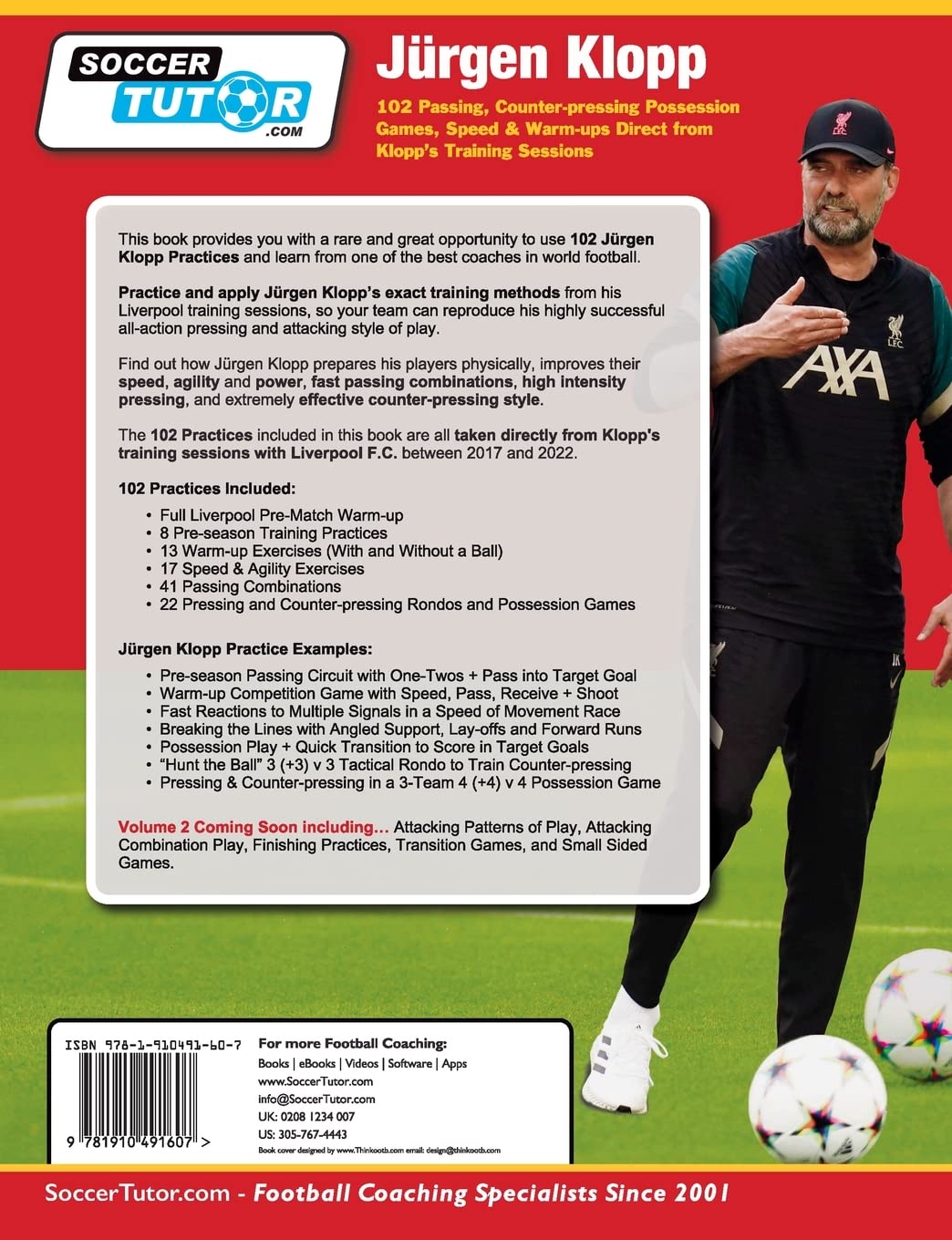 Jurgen Klopp - 102 Passing, Counter-pressing Possession Games, Speed & Warm-ups Direct from Klopp's
