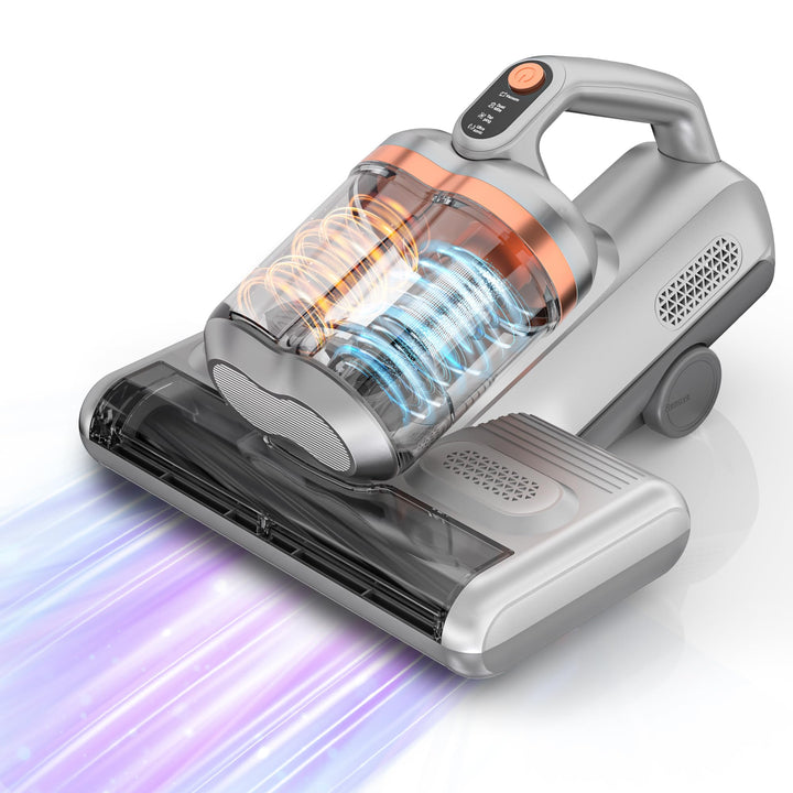 Milbensauger für Matratzen，16Kpa Milbensauger mit UV-Licht, Hochleistungs-Staubsauger | 99,9% Milben