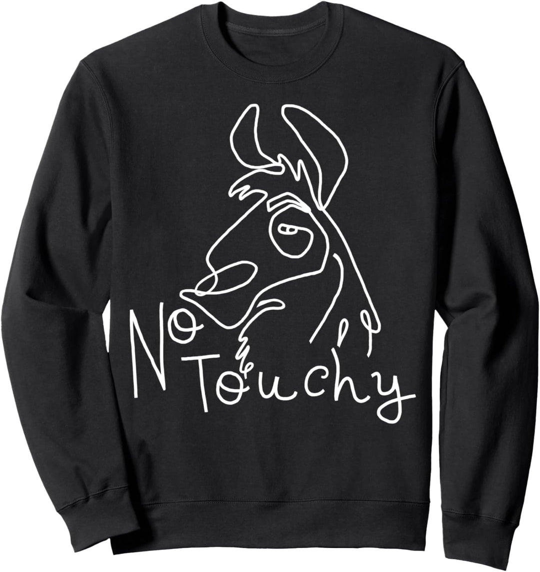 Disney Emperor's New Groove Kuzco The Llama No Touchy Sweatshirt