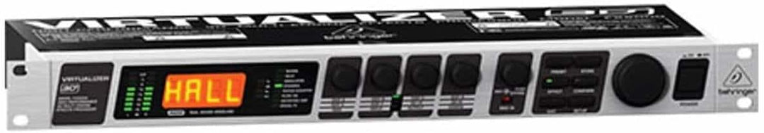 Behringer VIRTUALIZER 3D FX2000 Hochleistungs-3D-Multi-Engine-Effektprozessor Einzelbett, Einzelbett