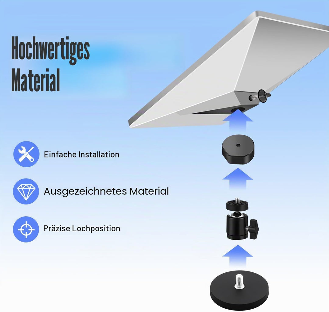 Magnetisch Halterung Adapter Einstellbar Auto Magnetisch Basis Halterung Kompatibel für Starlink Min