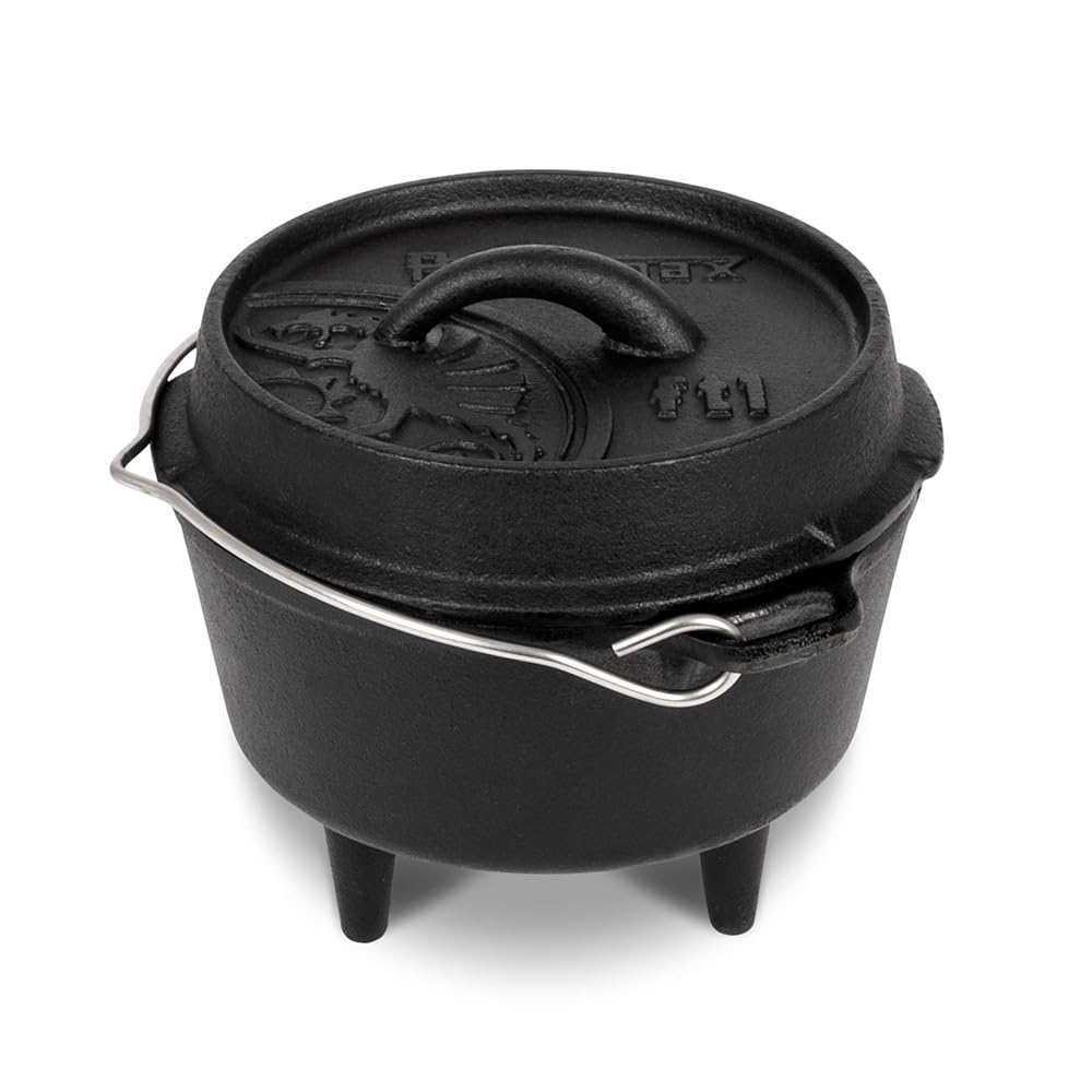 Petromax Feuertopf (Dutch Oven) (FT1, mit Standfüssen)