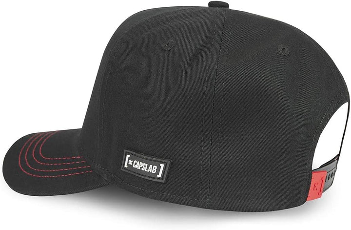 Tracker Kappe Herren 100% Baumwolle, Cap Herren, Nasa-Logo, Empfindliche Haut, Schwarz, Einheitsgrös