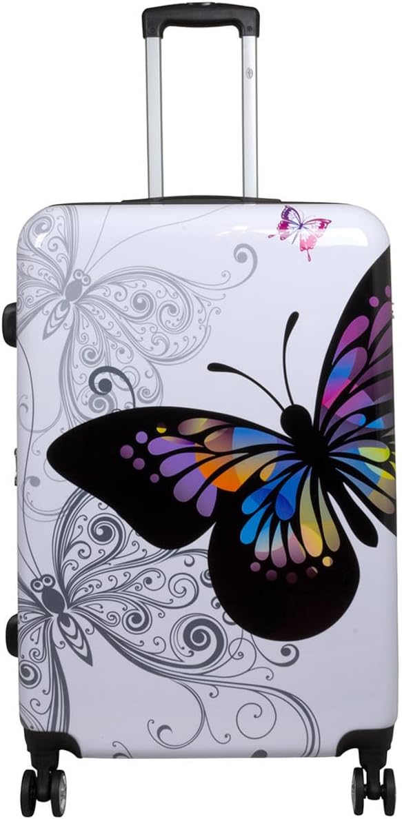 Warenhandel König – Koffer, Schmetterling weiss (Mehrfarbig) - unknown Schmetterling Weiss XL, Schme
