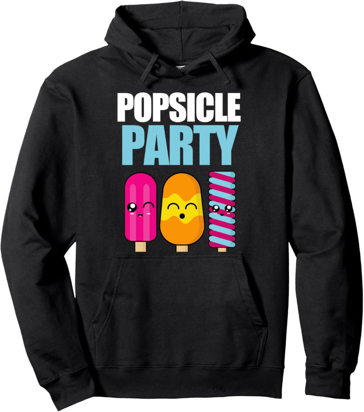 Hallo Sommer Eis am Stiel Strandurlaub ausserhalb der Schule Pullover Hoodie