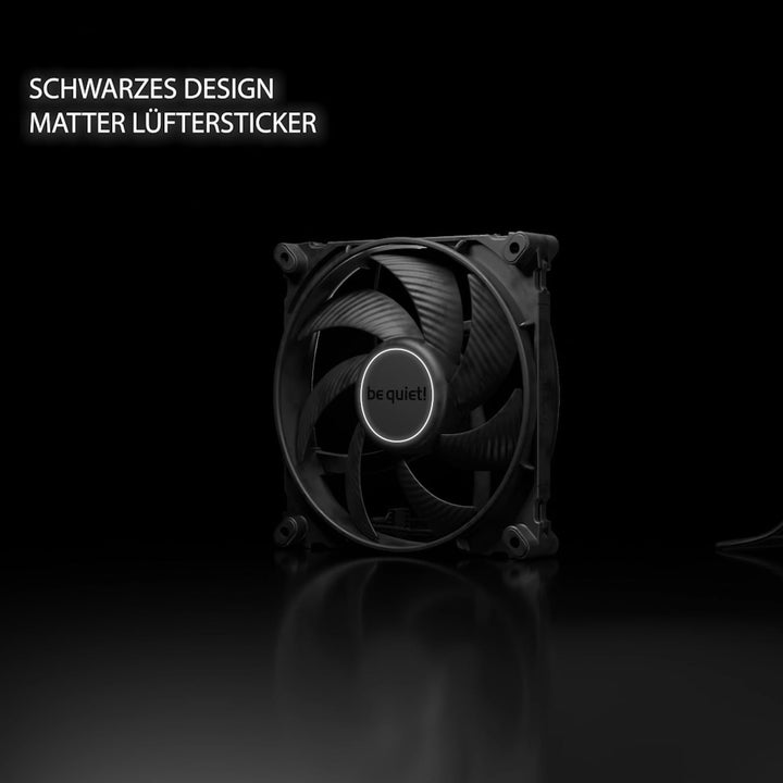 be quiet! SILENT WINGS PRO 4 120mm PWM 4-pin Gehäuselüfter Schwarz BL098 Single