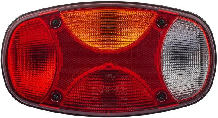 HELLA - Heckleuchte - Cargoluna - Glühlampe - 24/12V - Anbau/geschraubt - Lichtscheibenfarbe: mehrfa