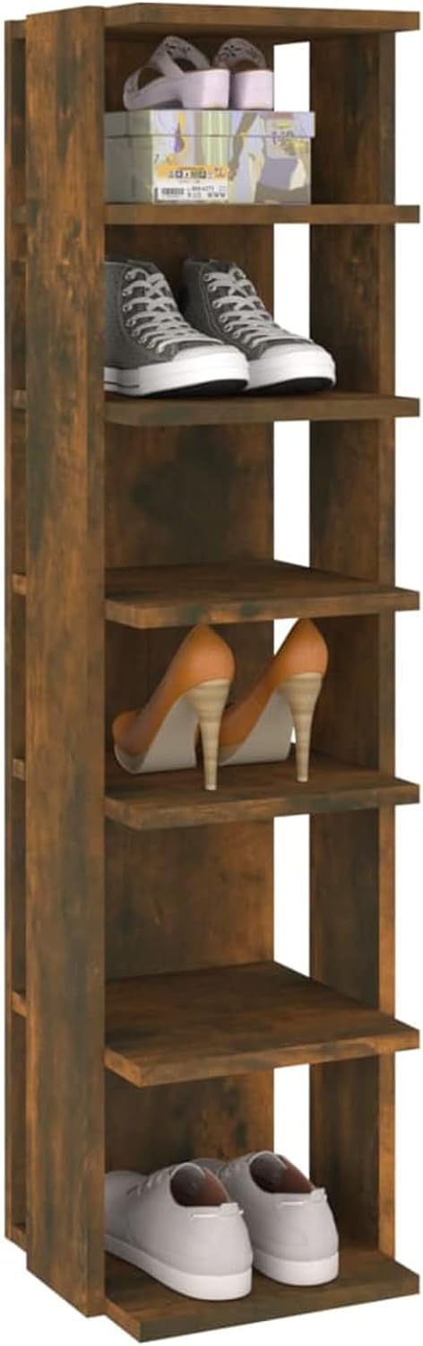 Tidyard 2 STK. Schuhregal Schuhablage Standregal Schuhschrank Schuhaufbewahrung Schuhständer mit 6 R