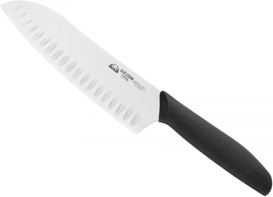 Böker Core Santoku Kochmesser mit Kullen Schwarz