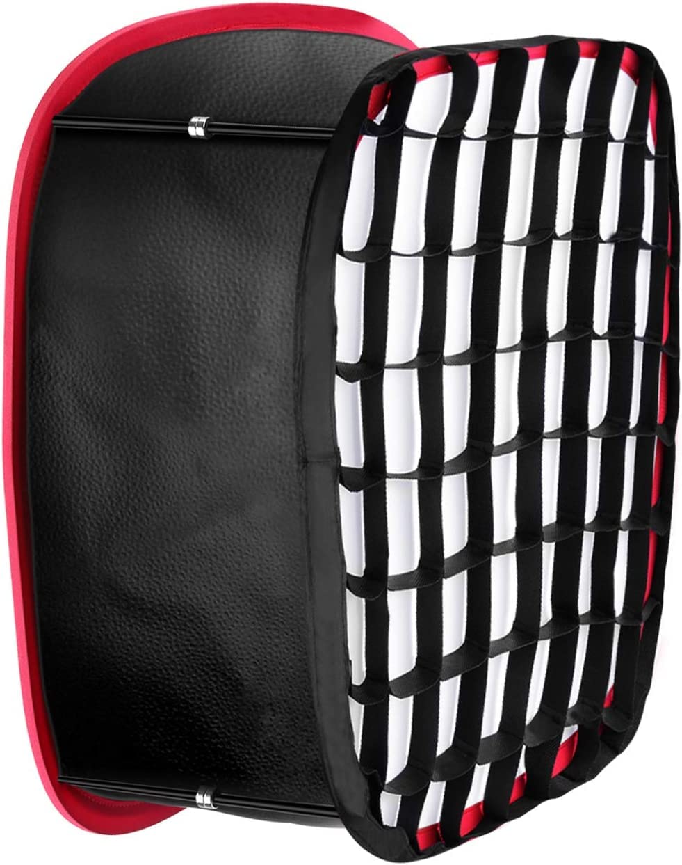 Neewer Softbox Softbox, faltbar, mit Gurt, Gitter und Tragetasche, kompatibel mit Neewer 480/660/530