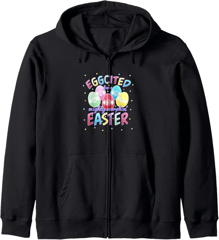 Power Rangers Group Egg-cited For A Might Morphin Ostern Kapuzenjacke
