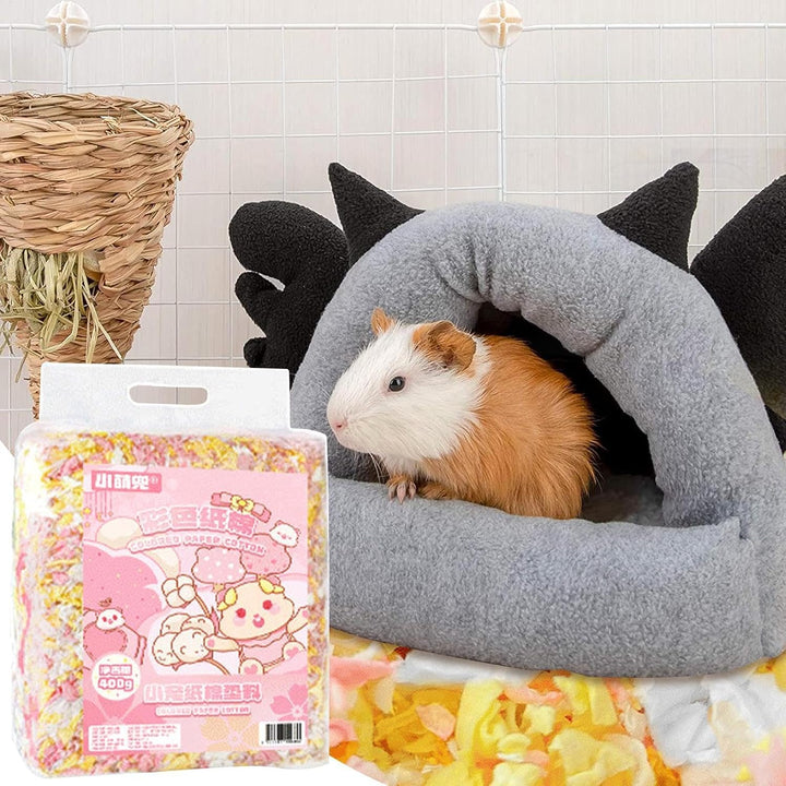 Chinchilla-Einstreu, Kaninchen-Papierstreu, weiche Hamster-Einstreu, syrische Zwergen-Einstreu, Papi