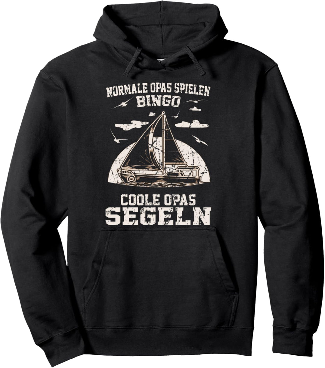 Coole Opas Segeln Opa Rentner Segler Geschenke Pullover Hoodie