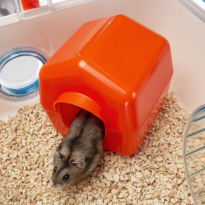 Ferplast Hamsterkäfig, COMBI 1 Nagerkäfig, Kleintierkäfig, Hamsterzubehör inklusive, 40 x 33 x h 23