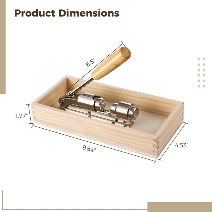 Heavy Duty Nut Cracker, Multipurpose Nut Cracker Tool for Home Use, Walnut Clipper with Splash Guard