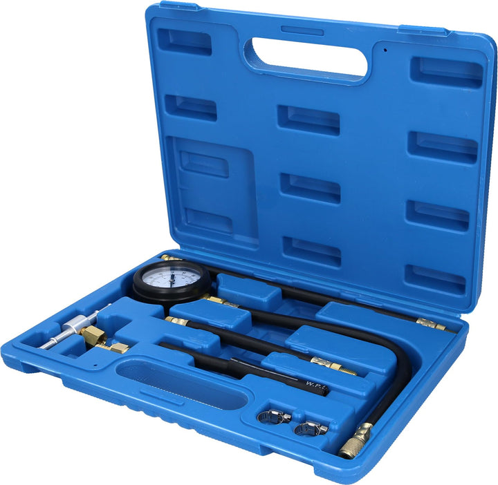 BRILLIANT TOOLS BT581250 Kraftstoff-Einspritzpumpen-Druck-Tester- Satz | 9-tlg [Powered by KS TOOLS]