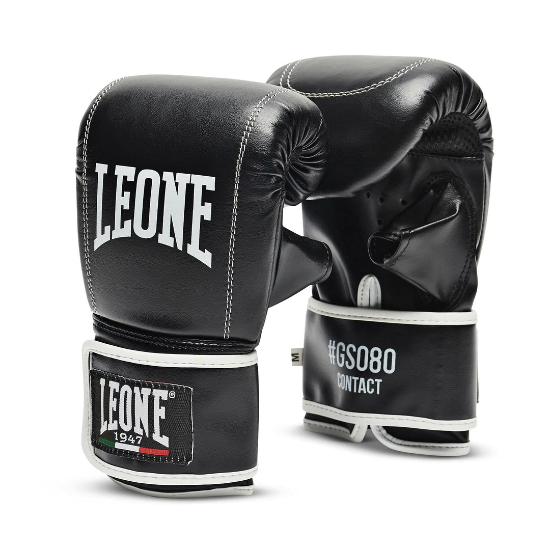 LEONE 1947, Kontakttaschenhandschuhe, Schwarz, GS080 M Schwarz, M Schwarz