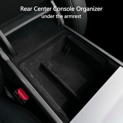 TOPABYTE Centre Console Mittelkonsole Organizer für Tesla Model 3 Highland 2024 Mittelkonsolen-Organ