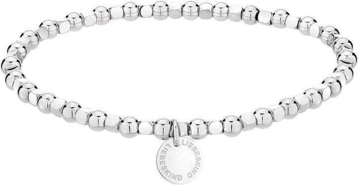 LIEBESKIND Beads-Armband LJ-0597-B-17 IP Roségold Silber, Silber