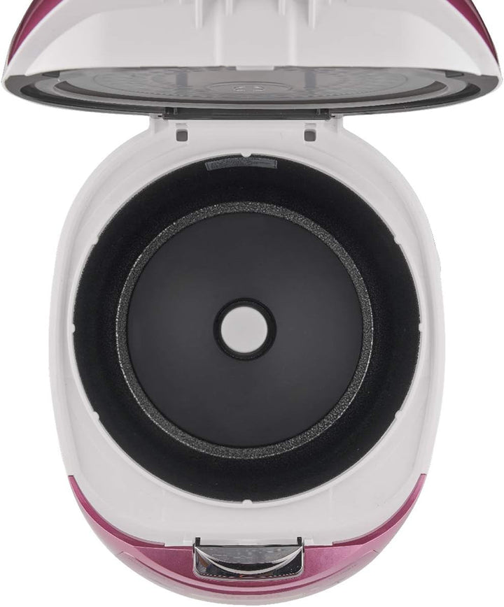 CUCKOO CR-0631F Digitaler Reiskocher klein, Reiskocher Dampfgarer, 1l, Micom Fuzzy Logic, Timer, LCD