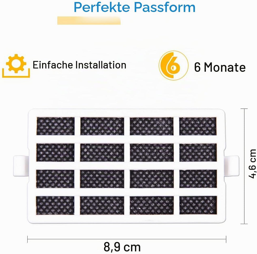 6 x GOLDEN ICEPURE AH-WPA kompatibel mit Whirlpool Microban ANT001, ANT002, ANTF-MIC, Bauknecht Hygi