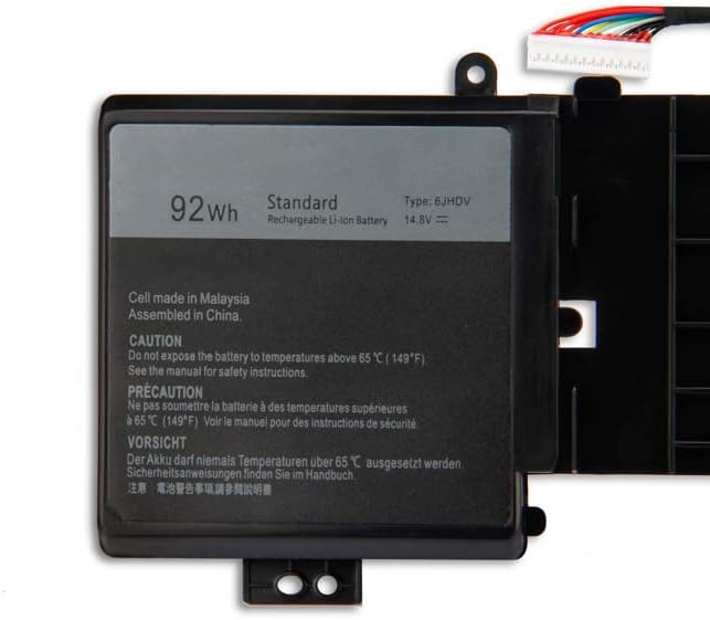 7XINbox 6JHCY 6JHDV 14.8V 92Wh Laptop Ersatz Akku für Alienware 17 R2 17 R3 ALW17ED-1728 ALW17ED-182