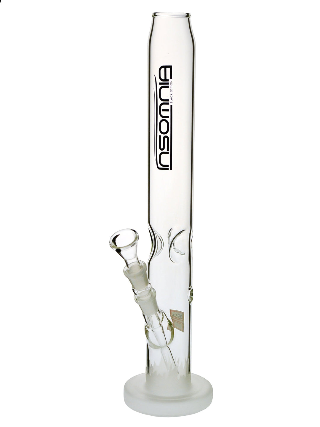 Insomnia Black Edition Eisbong mit sandgestrahltem Flammendekor - 45cm, 18,8mm - Head&Nature Bong-Ko