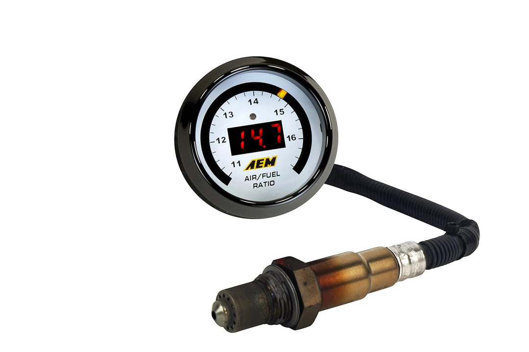AEM 30-4110 Wideband O2 Luft/Kraftstoff UEGO, Schwarz Brauch, Brauch